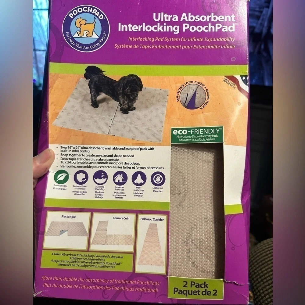 Poochpads interlocking Reusable Housebreaking Pads